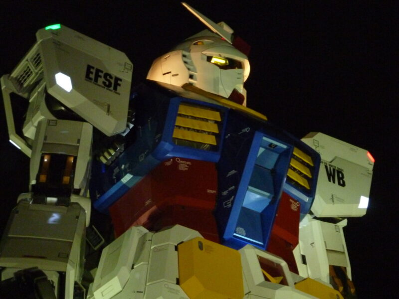 2009年7月潮風公園ガンダム立像