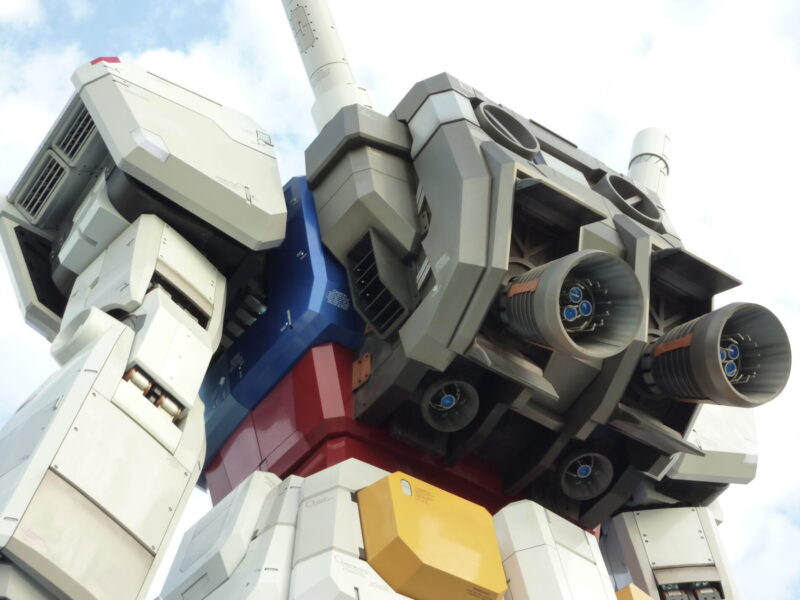 2009年7月潮風公園ガンダム立像