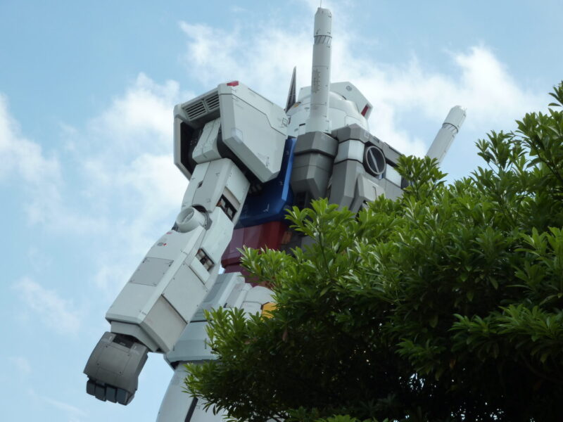 2009年7月潮風公園ガンダム立像