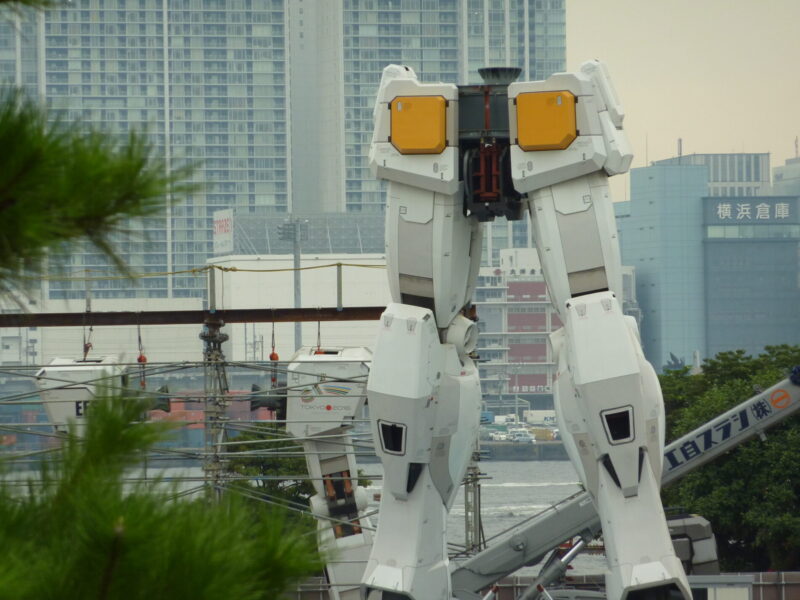 2009年9月潮風公園ガンダム立像