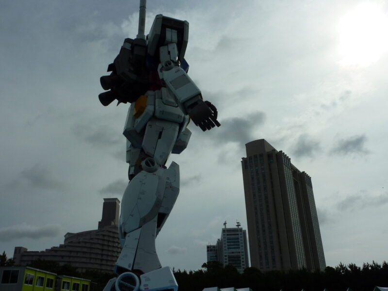 2009年7月潮風公園ガンダム立像