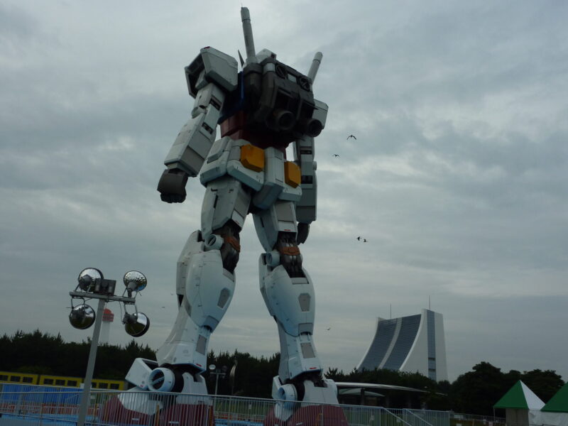 2009年7月潮風公園ガンダム立像