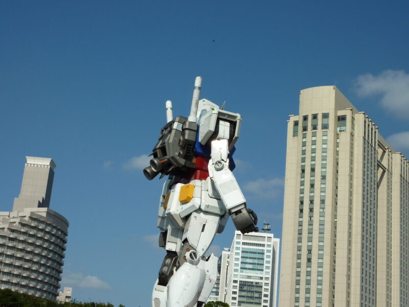 2009年9月潮風公園ガンダム立像